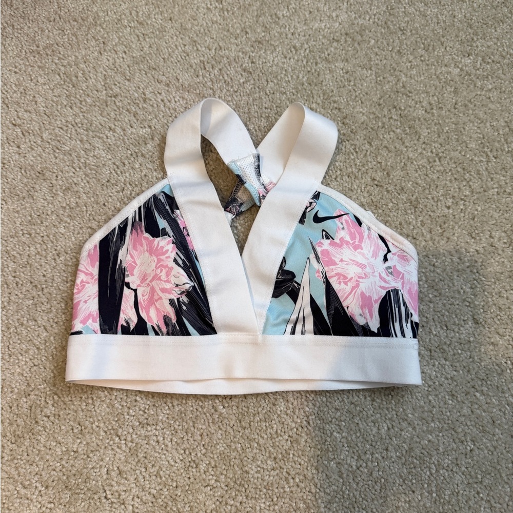 Nike Women's Floral Camisole - Pink, Black, White